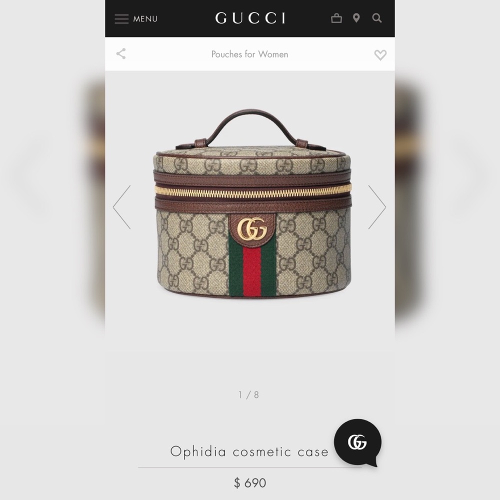 Gucci Ophidia Cosmetic Case